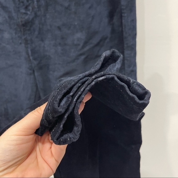 Free People Mulberry Cyndi High Rise Stretch Velvet Pants Size 31 - Picture 4 of 8